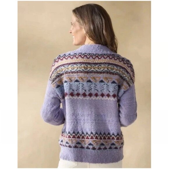 Sundance Calder Fair Isle Collar Sweater - Picture 10 of 11